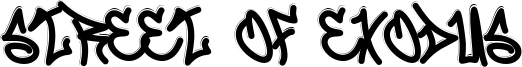 Street Of Exodus Font