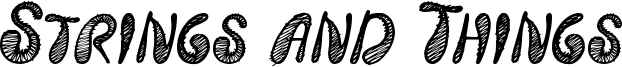 Strings and Things Font