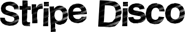 Stripe Disco Font