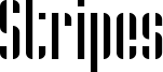 Stripes Font