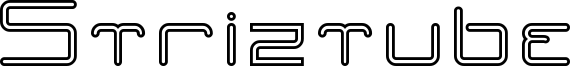 Striztube Font