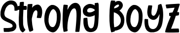 Strong Boyz Font