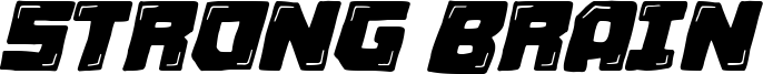 Strong Brain Font