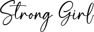 Strong Girl Font