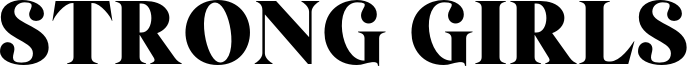 Strong Girls Font