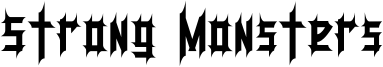 Strong Monsters Font