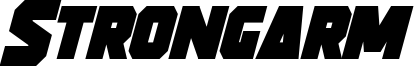 Strongarm Bold Italic.otf