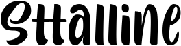 Sttalline Font