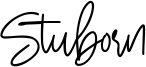 Stuborn Font