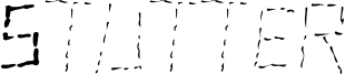 Stutter Font