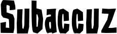 Subaccuz-Bold.ttf