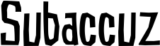 Subaccuz-Light.ttf