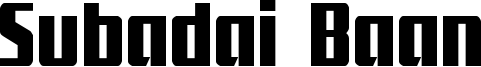 subadaicond.ttf