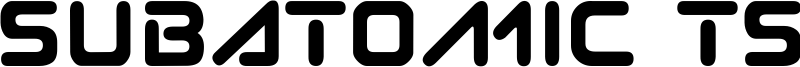 Subatomic Tsoonami Font