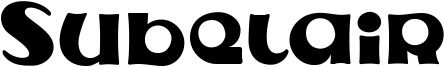 Subelair Font