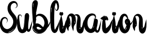 Sublimation Font