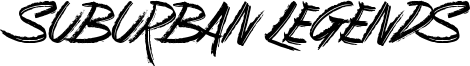 Suburban Legends Font