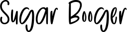 Sugar Booger Font