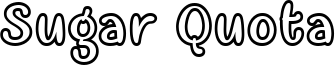 Sugar Quota Font
