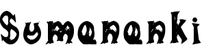 Sumananki Font