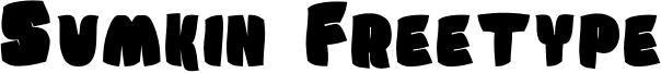 Sumkin Freetype Font