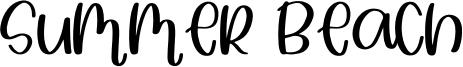 Summer Beach Font