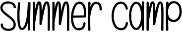 Summer Camp Font