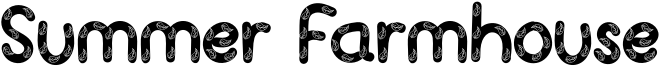 Summer Farmhouse Font