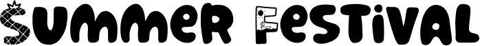 Summer Festival Font