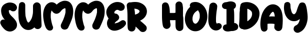 Summer Holiday Font
