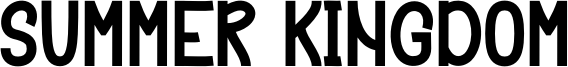 Summer Kingdom Font