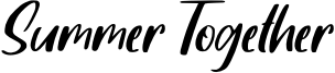 Summer Together Font