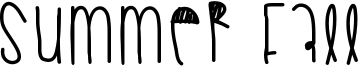 Summer Fall Font