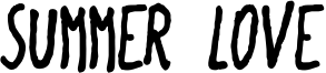 Summer Love Font