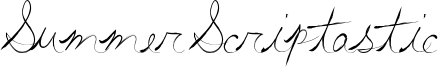 Summer Scriptastic Font