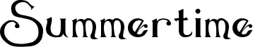 Summertime Font
