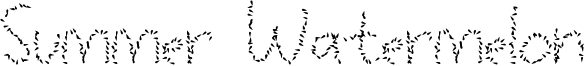 Summer Watermelon Font
