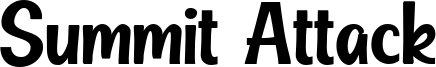 Summit Attack Font
