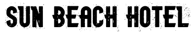 Sun Beach Hotel Font