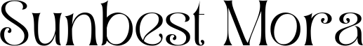 Sunbest Mora Font