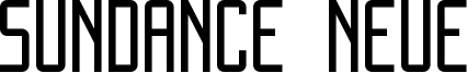 Sundance Neue Font