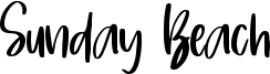Sunday Beach Font