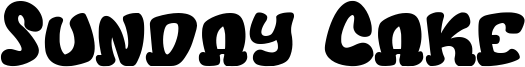 Sunday Cake Font
