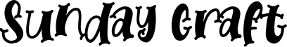Sunday Craft Font