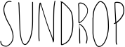 Sundrop Font