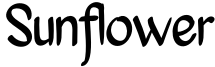 Sunflower.otf