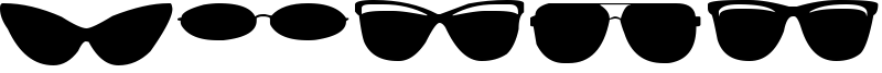 Sunglasses Font