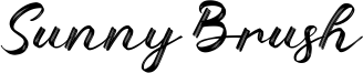 Sunny Brush Font