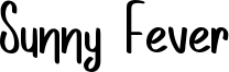 Sunny Fever Font