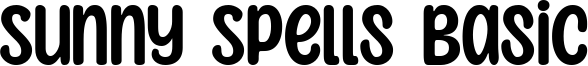 Sunny Spells Basic Font
